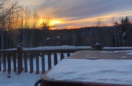 Northfield Cabin | Custom Built Luxury Log Home, Best on property Trout Fishing!