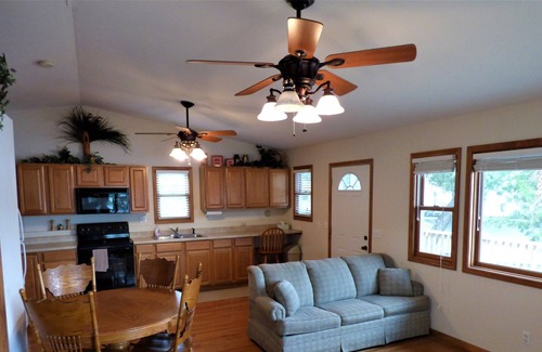 Rocky Mount Cabin | Cute 2 Bedroom Home with Fantastic Lake View! GREAT FISHING off the Dock!