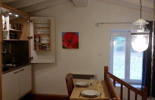 Roquetaillade Apartment | Cute mezzanine apartment, NEW heated saltwater pool, 6 ac beautiful grounds