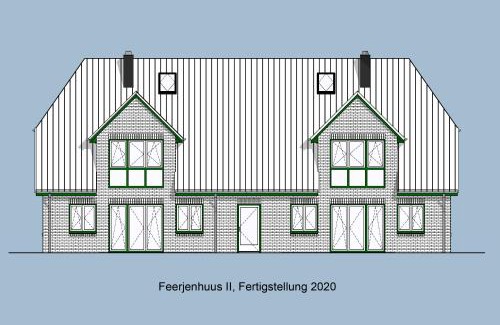Vollerwiek Apartment | Dünentraum, Ferienwohnung für 4 Personen - Erwachsene oder Kinder - in DE FEERJENHUSEN am Haubarg von Vollerwiek, Fertigstellung April 2020