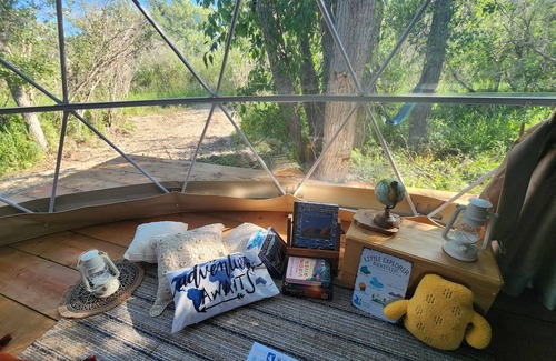 Rosedale Cabin | #D4 Badlands Bunker Dome-1 Queen bed -Pet friendly
