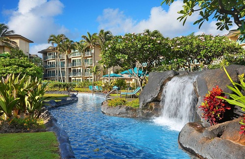 Wailua Condo | D401 - Top Floor Mountain View Condo Sleeps 6 with AC, Pool, Water Slide & More!