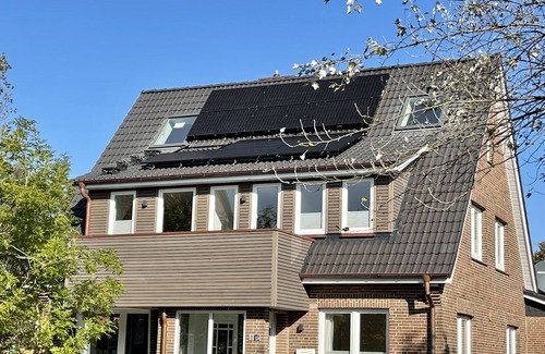 Langeoog Apartment | Dachgeschoßwohnung "o2" im Ferienhaus Otten in Ruhiger Randlage des Inseldorfes