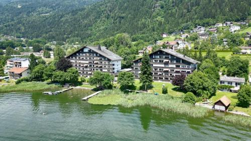 Steindorf am Ossiacher See Apartment | DANIELA Seeblick Appartement Haus Hänsel Gretel am Ossiacher See, Hallenbad, Skiarena Gerlitzen