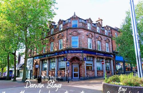Newcastle-Under-Lyme Apartment | Darwin Stays - Service Accommodation in Newcastle under Lyme City Centre