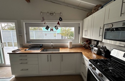 Davis Park House | Davis Park, Fire Island. Bay/sunset views. Updated 4 bed/2 bath house w A/C