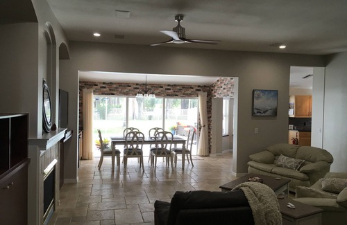 Waters Edge House | Daytona beach area Vacation Pool/ Golf course home/ 15 minutes to the beach.