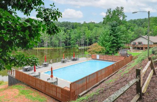 Deep Gap House | Deck and Game Room! Lakefront Blue Ridge Mtn Gem