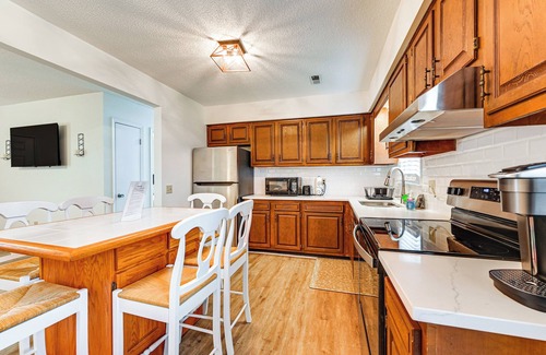 Winterville House | Deck & Fenced Yard: Family Home in Winterville