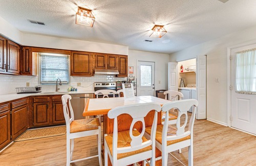Winterville House | Deck & Fenced Yard: Family Home in Winterville