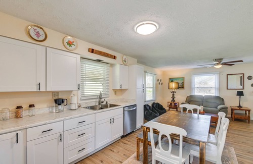 Owenton House | Deck w/Scenic Wooded Views: Home in Owenton!