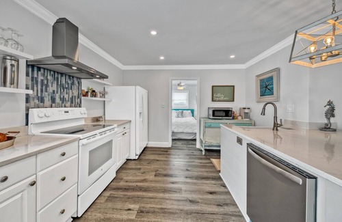 Holiday Isle House | Deep water access w/65ft inland slip! Private Beach access! Water Taxi!