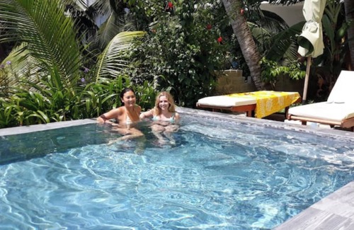 Cam Thanh Apartment | Deluxe Double King Room with Balcony, River view