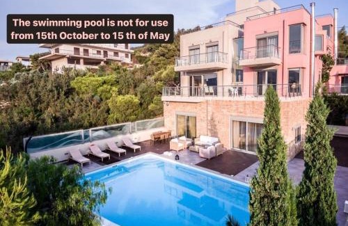 Palaia Fokaia Apartment | Deluxe Maisonette With Shared Pool 2#