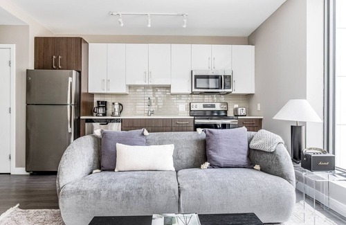 West End Apartment | Deluxe North Station 1BR w/W/D & Gym, nr TD Garden, by Blueground