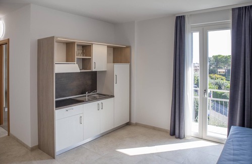 Pieve Vecchia Apartment | Deluxe Suite 3 with Shared Pool and Private Balcony