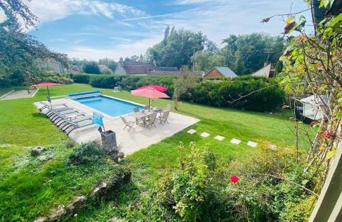 Yevre-le-Chatel House | demeure de luxe, piscine sauna billard pétanque