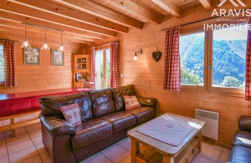 Le Grand-Bornand Ski Chalet | Demi chalet 8 pers, 4 chambres, garage, wifi, ski bus proche - FR-1-391-45