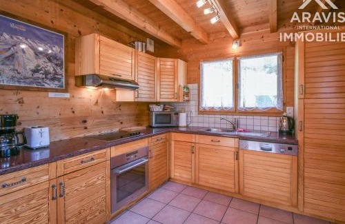 Le Grand-Bornand Ski Chalet | Demi chalet 8 pers, 4 chambres, garage, wifi, ski bus proche - FR-1-391-45