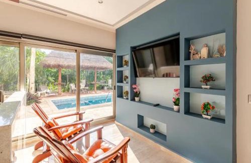 Akumal Apartment | Departamento 2, Tulum Country Home, con Muelle de Pesca, Club de Playa, Alberca, Cenote y Campo de Golf, Contrata Day Pass Bahia Principe