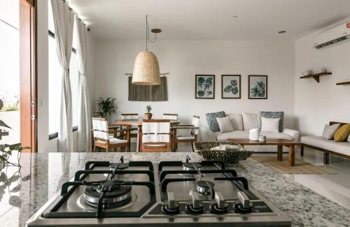 Las Gaviotas Apartment | Departamento Modern Boho cerca de playa