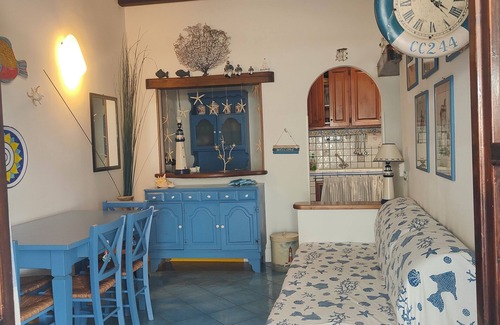 San Felice Circeo Villa | DEPENDANCE IN A PRIVATE VILLA WITH SEA VIEWS WITH OUTSIDE GREEN AREA IN A PRIVATE VILLA