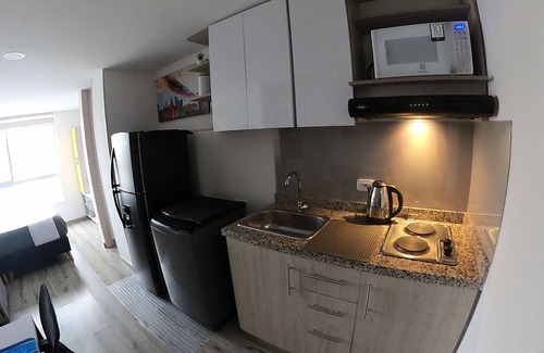 Santa Fe Apartment | Descubre tu Refugio Cerca al Cielo! en el Piso 22 A 150 Metros del Museo DEL ORO