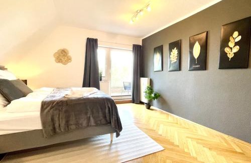 Radio Bremen Apartment | Design Maisonette I Kamin I 10 Personen I Netflix