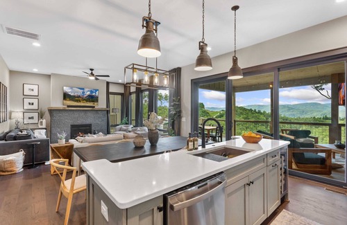 Deep Gap Cabin | Designer Mountain Home with Views