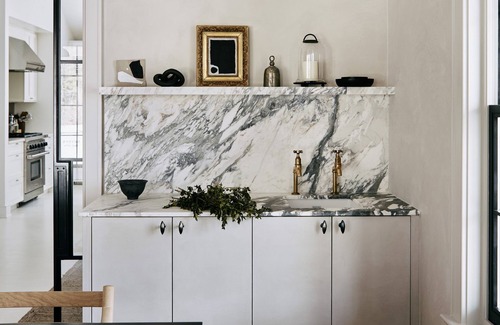 Sag Harbor House | Designer Sag Harbor Village home is a short walk to Main Street and boat.