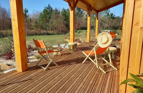 Grayan-Et-L'Hopital House | Deux Maisons en Bois Avec Terrasses Proche Océan