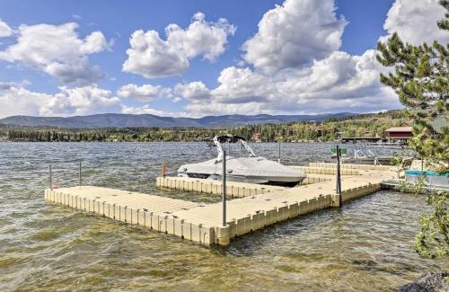 Grand Lake House | Direct Beach Access Grand Lake Cabin with Deck!