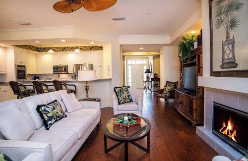 St. Augustine Condo | Direct Golf course View - screened lanai-sleeps 8 - pool-hot tub-near beaches