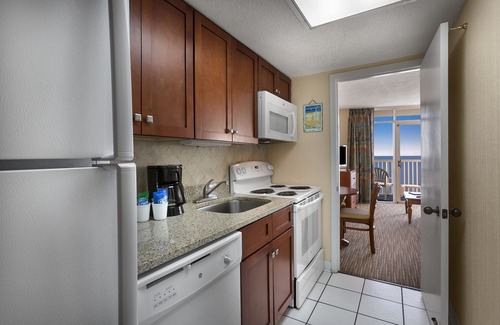 Arcadian Shores Resort | Directly Oceanfront King at Family Resort + Official On-Site Rental Privileges