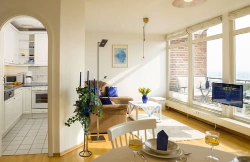 Pelzerhaken Apartment | Directly on the beach with panoramic sea views over the Bay of Lübeck