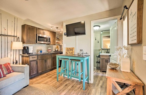 Willis House | Dock Access and Rooftop Deck Cabin on Lake Conroe