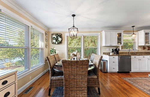 Westport House | Dock, Hot Tub & Kayaks on Lake Norman | Lakeside Gem by AvantStay