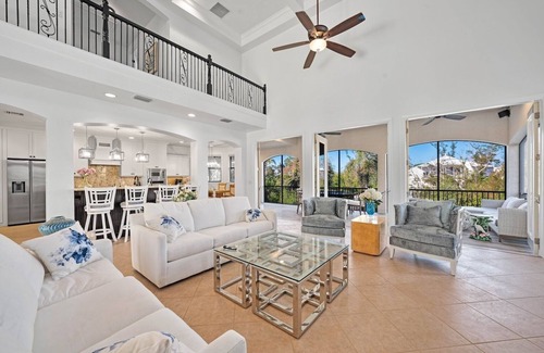 Sanctuary House | Dockside Dream at Ding Darling: Pool Home w Dock!