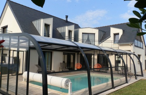 Doelan Villa | DOËLAN, Villa * 12 p, heated indoor pool, spa, sauna, billiards