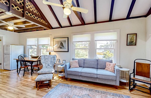 Boothbay Harbor House | Dog-friendly bay view home - water views, dock access