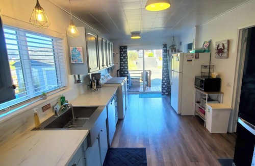 Rockaway Beach House | Dog Friendly Beach Cottage 1/2 block to BEACH! 3 Bedrooms, Firepit & Fenced yard