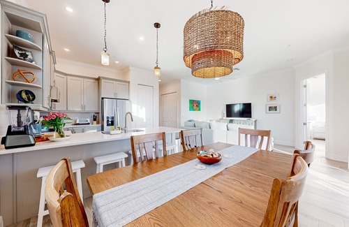 Saint James City House | Dog-friendly, canal-front getaway with a dock, screened lanai, & washer/dryer