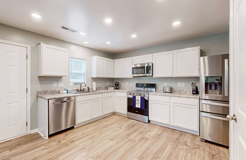 Sunset Beach House | Dog-friendly coastal home with fenced in yard, close drive to the beach