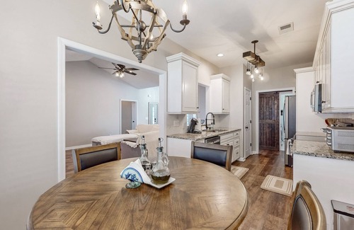 Calabash House | Dog-friendly coastal home with lovely patio, pool, & games - near beaches & golf