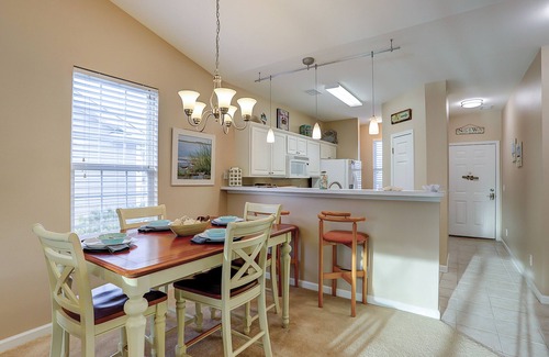 Sunset Beach Condo | Dog-friendly condo with balcony, pool access, & W/D - near beach and golf