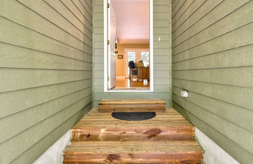 Clayton Cottage | Dog-friendly cottage with deck, grill, fireplace, and washer/dryer