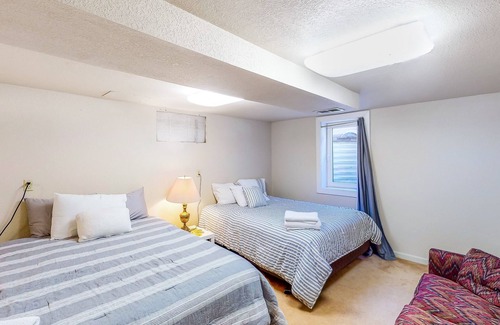 Englewood House | Dog-friendly home near Red Rocks with game room, deck, grill, & firepit