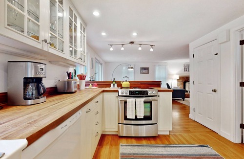 East Sandwich House | Dog-friendly home with firepit, deck & washer/dryer - walk to Sandy Neck Beach