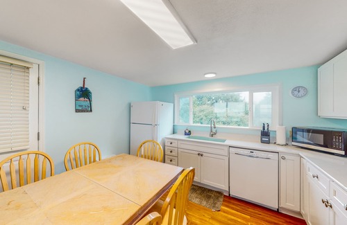 Nelscott House | Dog-friendly home with deck & ocean views - close to the beach