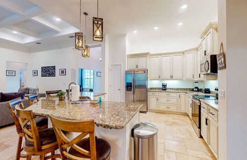 Indian Trails House | Dog-friendly home with Tesla EV charger, yard, patio, grill, AC, & W/D